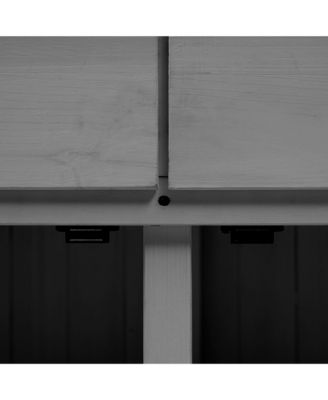 65" Garden Potting Bench - Fir Wood Workstation