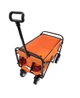 Collapsible Utility Wagon Cart - Orange