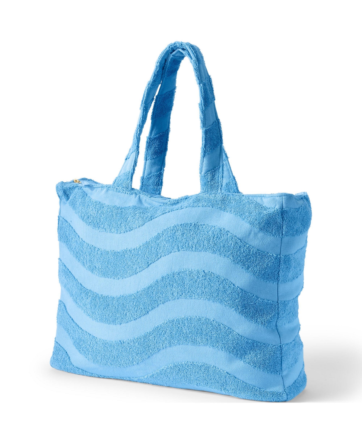 Terry Beach Tote - Blue wave