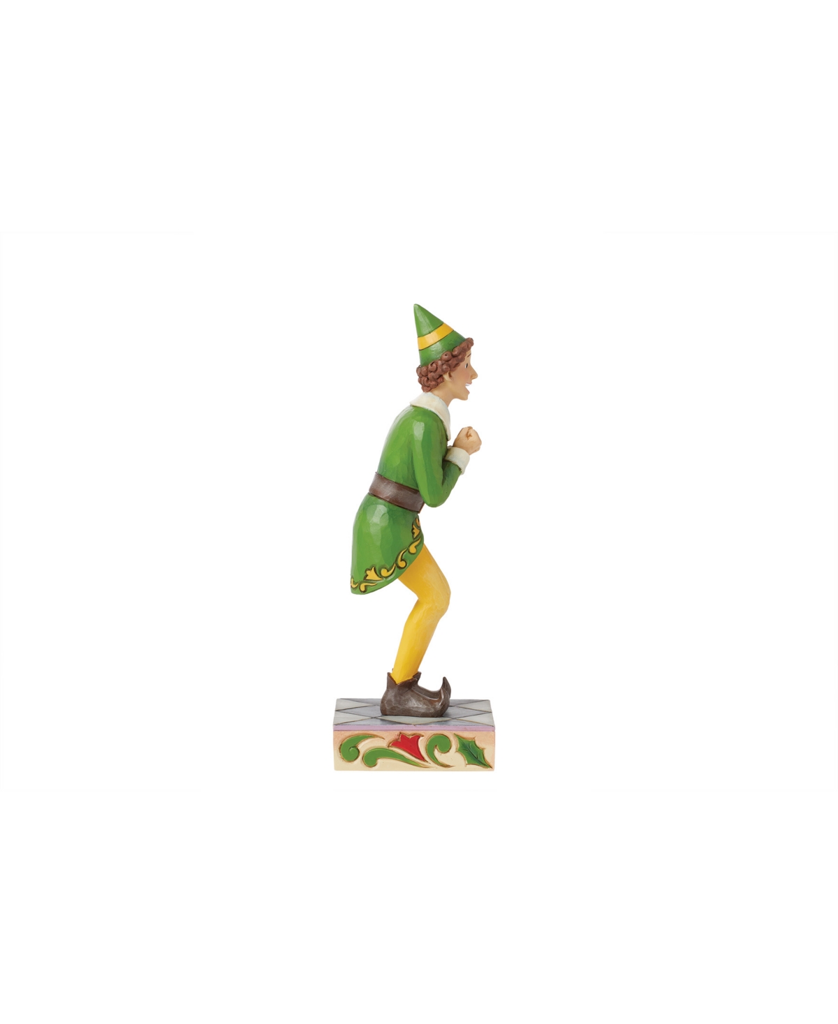 Jim Shore Buddy Elf Excited Pose Figurine In Multi