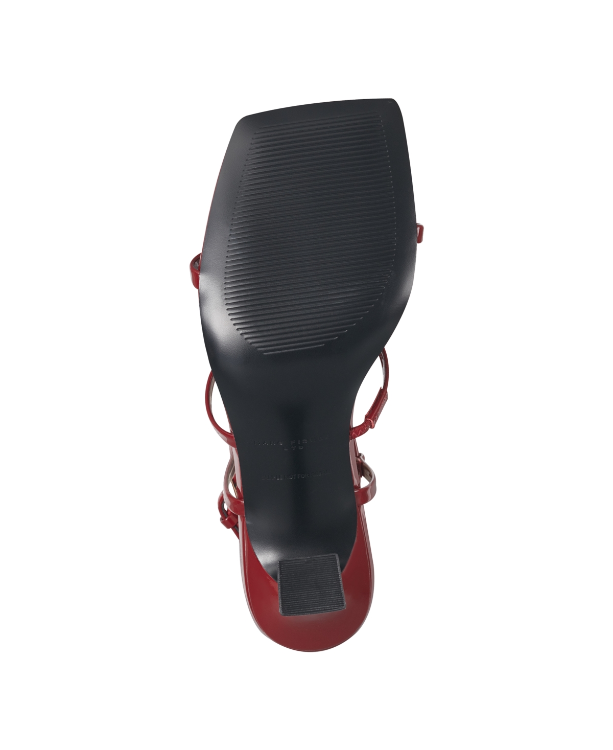 Marc Fisher Ltd Dennie Ankle Strap Sandal In Red