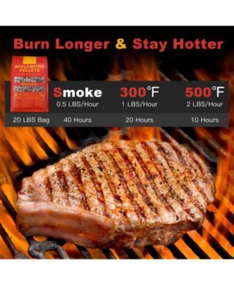 20 Pounds Apple Wood Pellets 100% All-Natural for Pellet Grills
