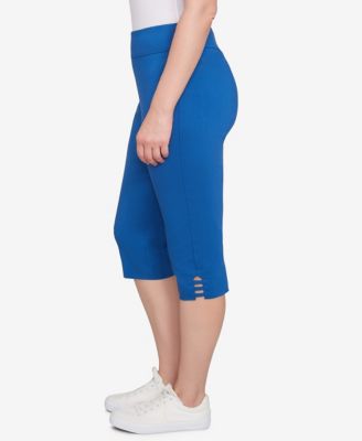 Petite Ladder Hem Americana Clamdigger Pullover Pants