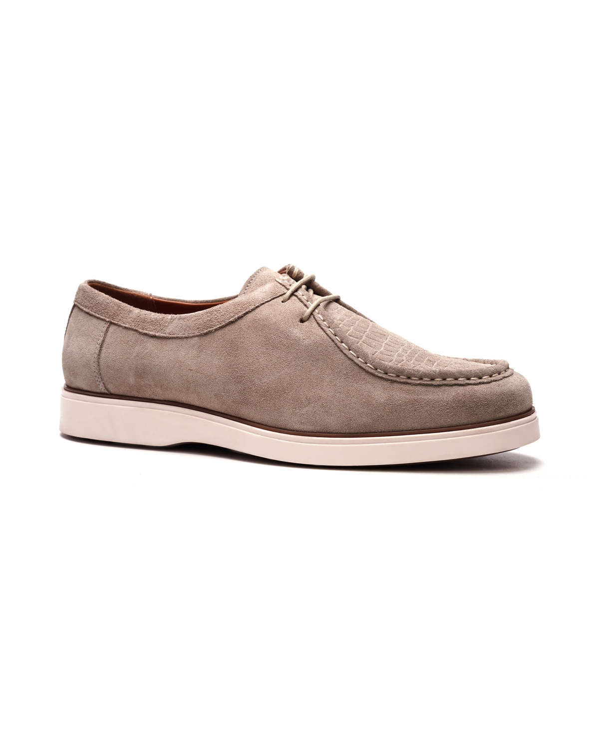 Men's Morrison Moc Shoe - Earth gray suede
