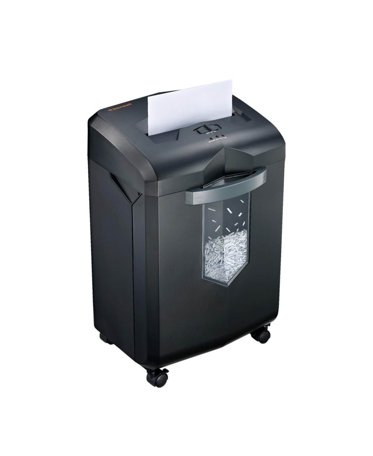 Paper Shredder, 18-Sheet 60-Minutes Shredder for Office Heavy Duty Cross-Cut Shredder with 6 Gallon Pullout Basket 4 Casters - Black