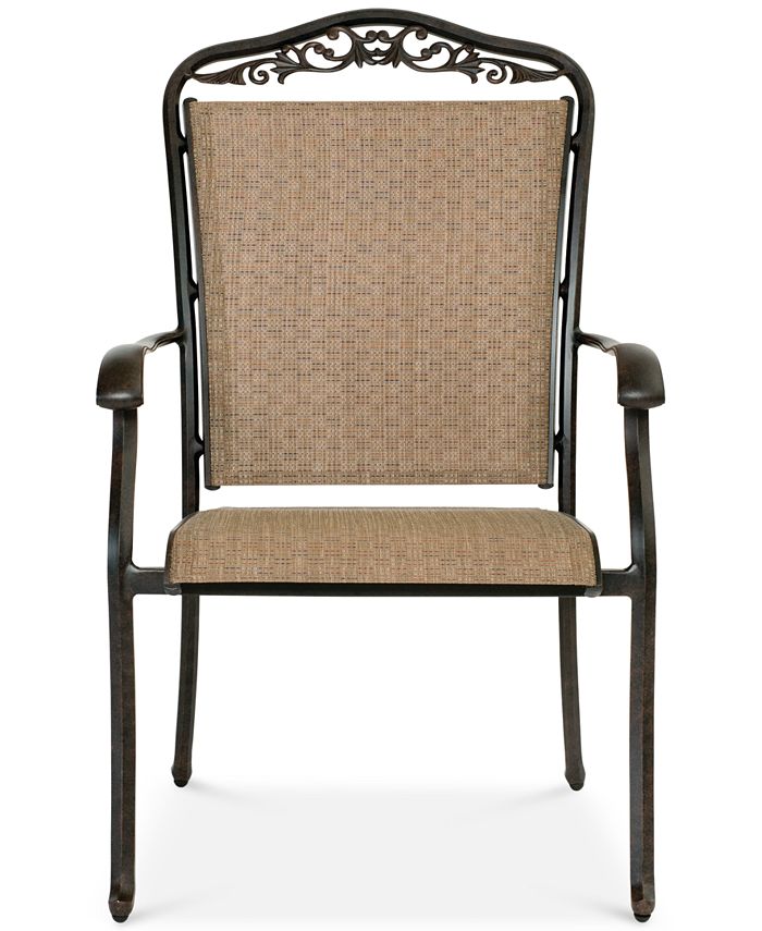 Furniture CLOSEOUT! Beachmont II Outdoor Dining Sling Dining Chair, Created for Macy's Macy's