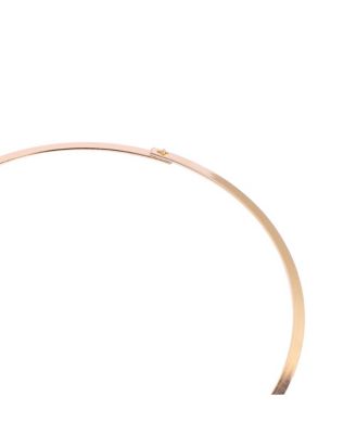 Metallic Oblong Necklace