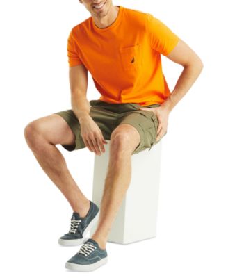 Men's Classic-Fit Solid Crew-Neck Pocket T-Shirt