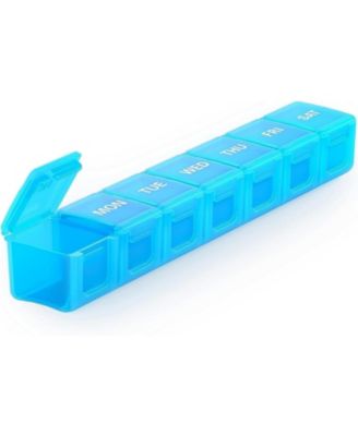 Sukuos Extra Large 7 Day Pill Organizer Easy to Open - Blue