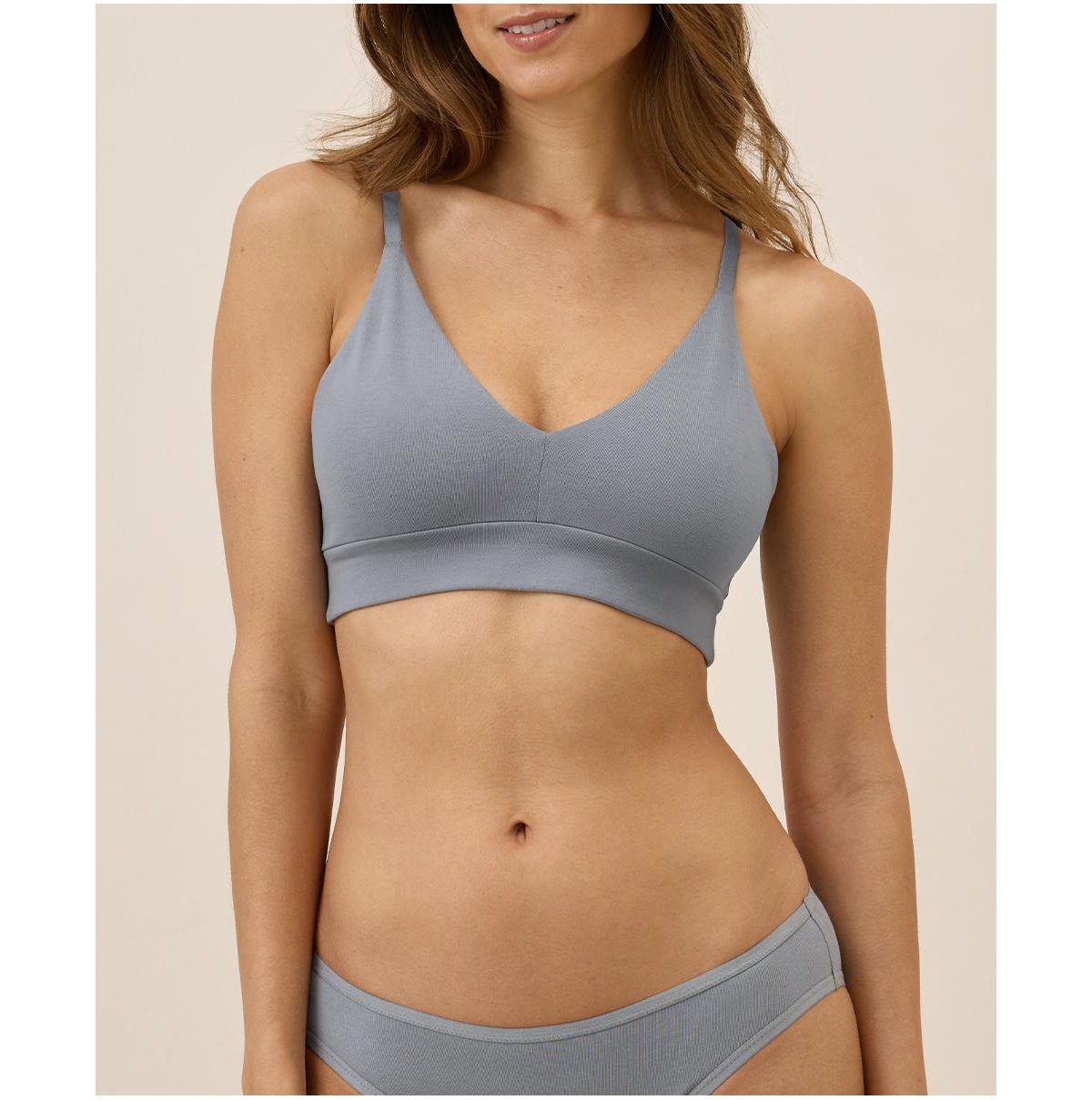 Women's Organic Cotton Everyday Classic T-Shirt Bra - White