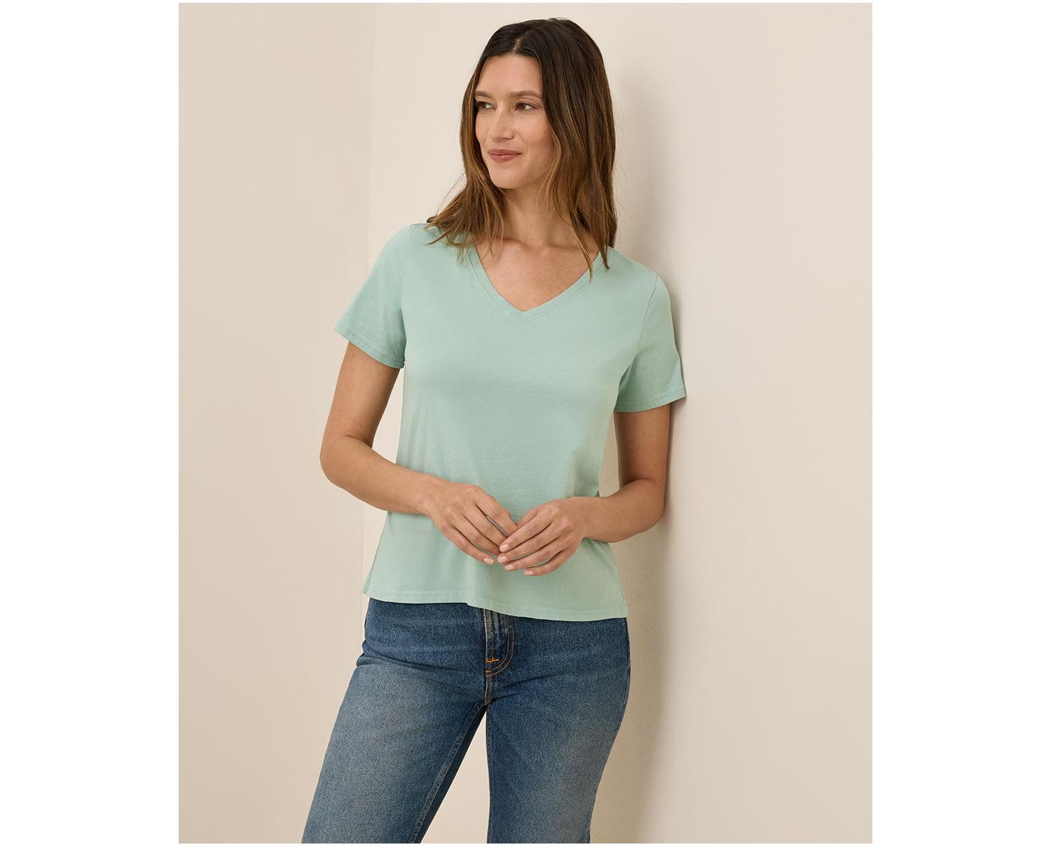 Women's Softspun V-Neck Tee