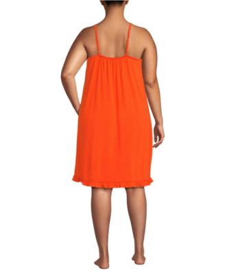 Plus Size Cooling Knee Length Slip Nightgown