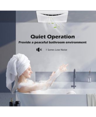 110 CFM Ceiling Mount Exhaust Ventilation Fan with Metal Housing