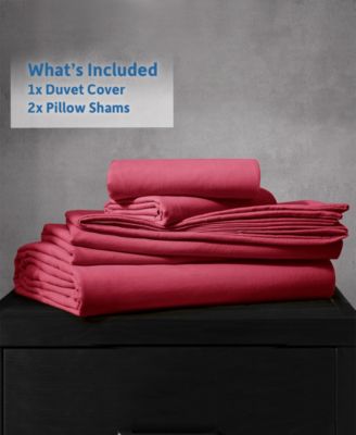 Ultra Soft Prewashed 3-Pc. Duvet Cover Set, Full