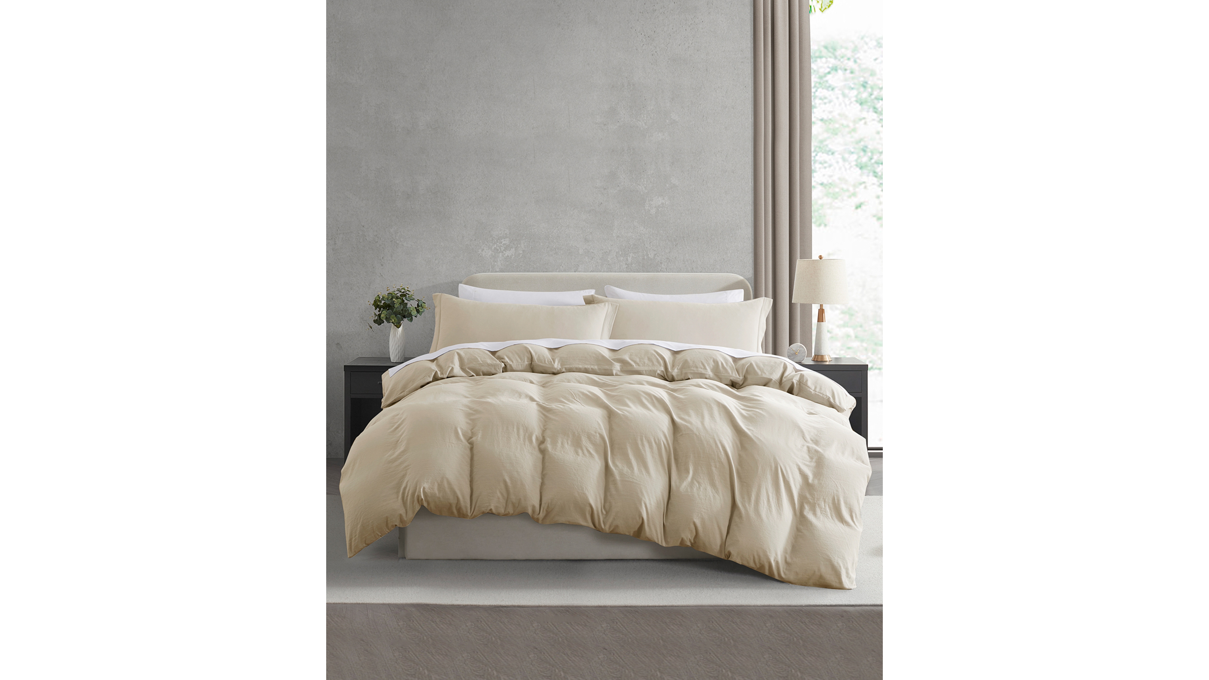 Nestl Ultra Soft Prewashed 3-Pc. Duvet Cover Set, Queen