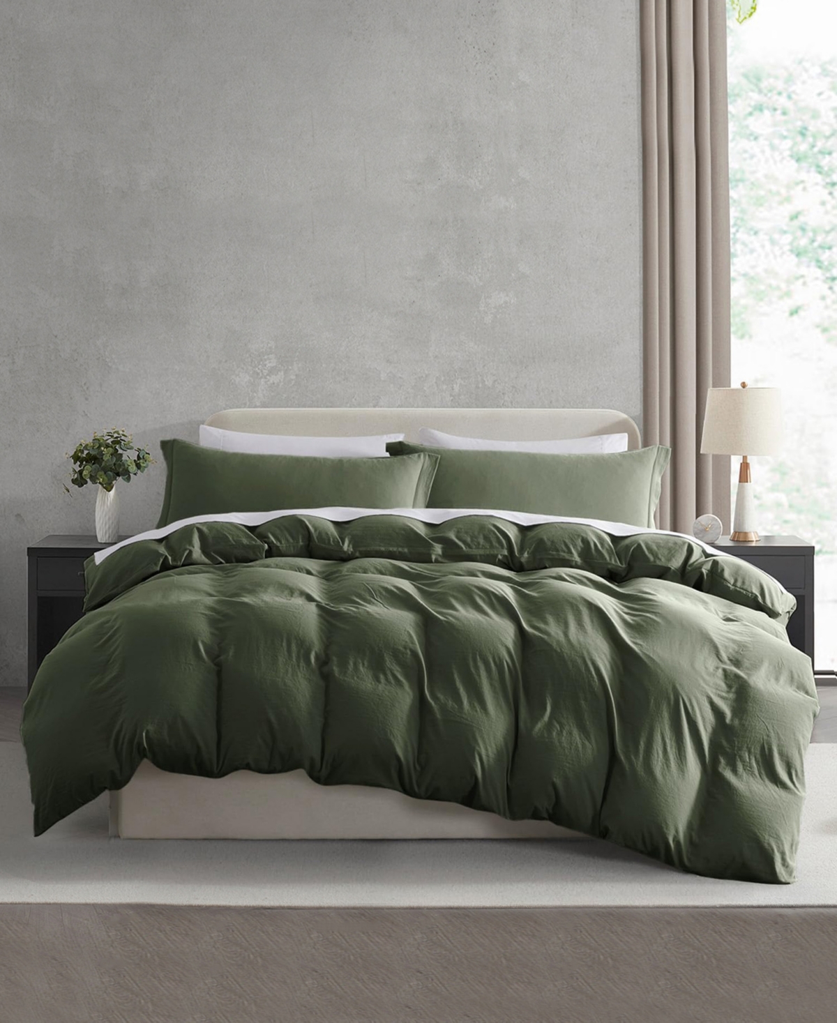 Nestl Ultra Soft Prewashed 3-pc. Duvet Cover Set, Queen
