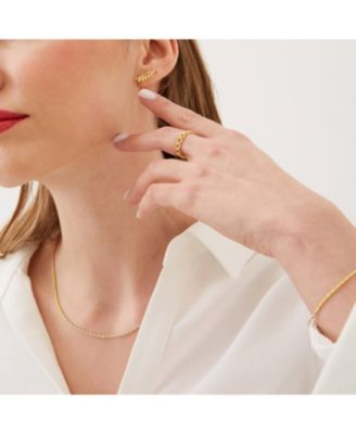 Sterling Silver Enamel Mine Beaded Colourful Rainbow Necklace