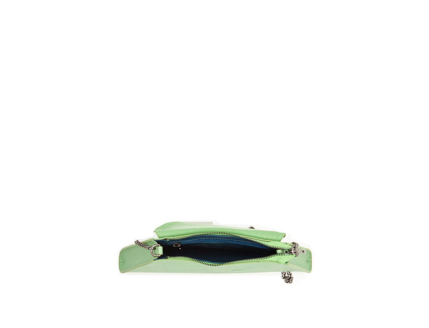 Женский клатч SUSU Leather Clutch Bag Summer Green Evening Purse Unique Handbag, цвет: Зелёный — фото 5
