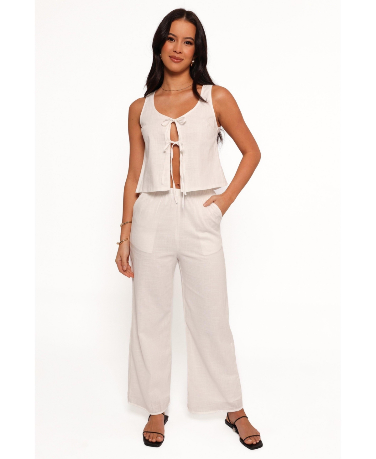 Women's Rhaena Pant Set - White
