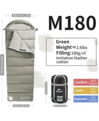 Sleeping Bag for Adults with Hood, Hollow Cotton Sleeping Bag, Waterproof Spliceable Sleeping Bags for Camping, Hiking, Traveling- Left