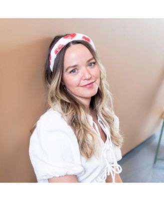 Traditional Headband - Beaded Hearts