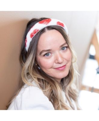 Traditional Headband - Beaded Hearts