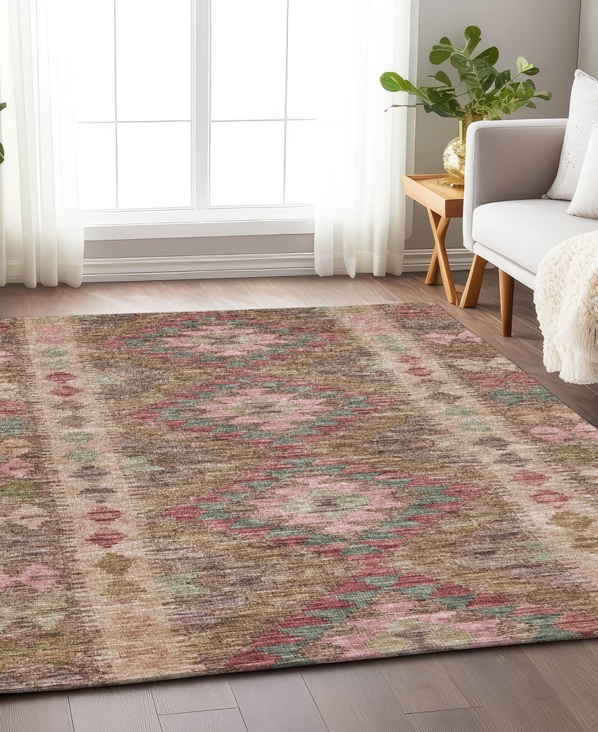 Addison Chantille Machine Washable Acn1226 5'x7'6" Area Rug