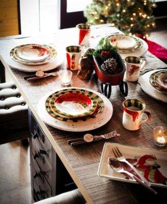 VIETRI Old St. Nick Holiday Dinnerware Collection - Macy's
