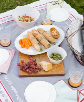 Melamine Lastra Square Platter 15"