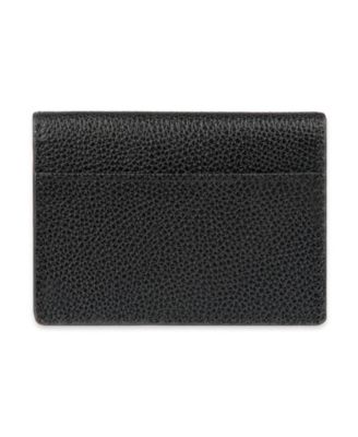 Men's RFID Tonal Gusset Card Case Wallet