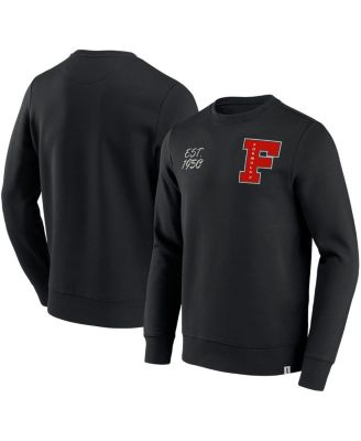Formula 1 - Men's Black Campus Icons Pullover Sweatshirt