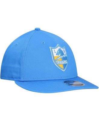 Men's Powder Blue Los Angeles Chargers Main Low Profile 9FIFTY Snapback Hat