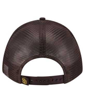Men's Dark Brown San Diego Padres Minimalist 9FORTY A-Frame Adjustable Hat