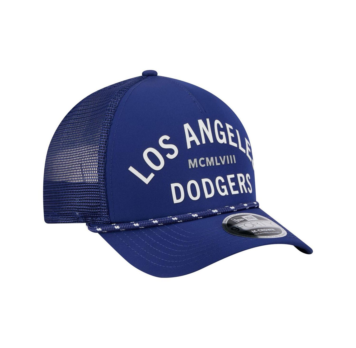 Men's Royal Los Angeles Dodgers Minimalist 9FORTY A-Frame Adjustable Hat