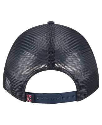 Men's Navy Cleveland Guardians Minimalist 9FORTY A-Frame Adjustable Hat