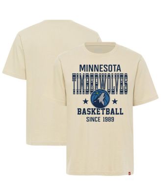Sportiqe - Men's and Women's Cream Minnesota Timberwolves Duke Premium T-Shirt