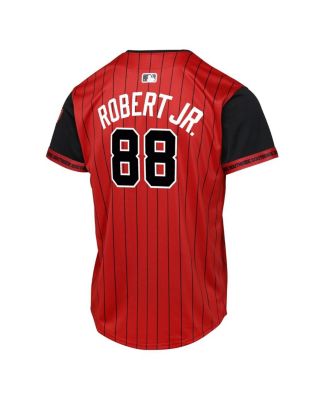 Big Boys and Girls Luis Robert Jr. Red/Black Chicago White Sox 2025 City Connect Limited Player Jersey