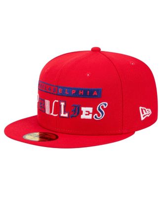 New Era - Men's Red Philadelphia Phillies Ransom 59FIFTY Fitted Hat