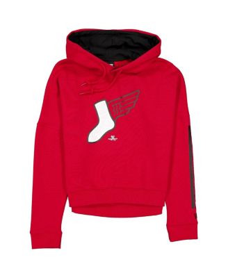 Women's Red/Black Chicago White Sox 2025 City Connect Pullover Hoodie