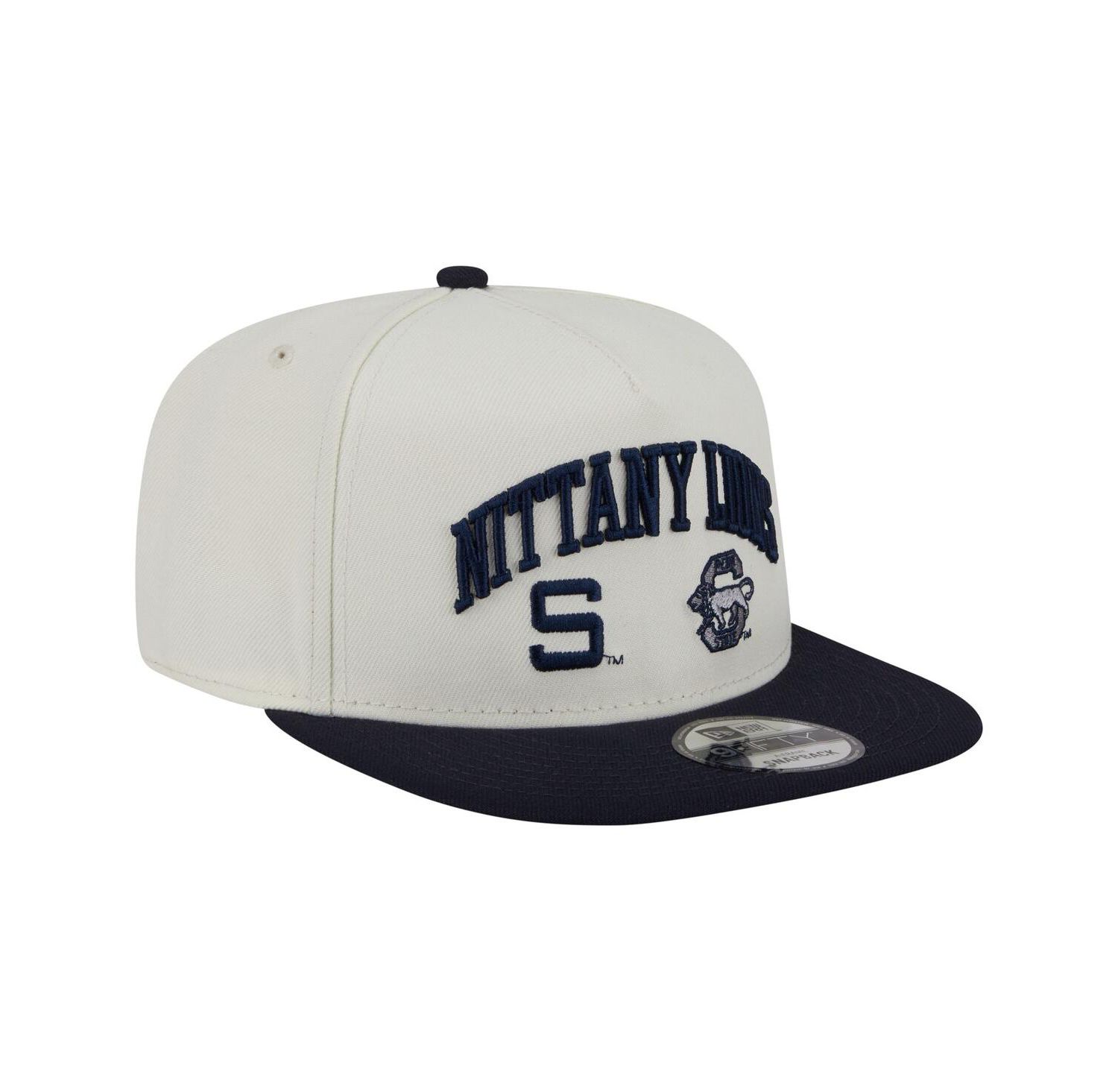 Men's White Penn State Nittany Lions Collegiate 9FIFTY A-Frame Snapback Hat