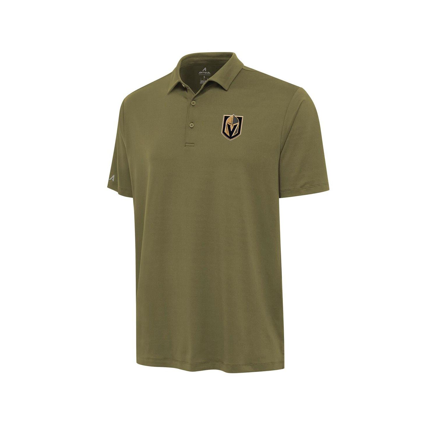 Men's Olive Vegas Golden Knights Reprocess Polo Shirt