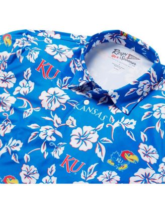 Men's Royal Kansas Jayhawks Performance Polo Shirt