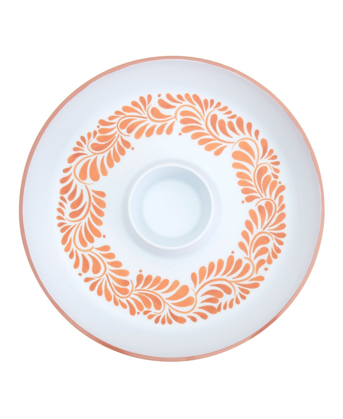 Infuse 16" Melamine Chip And Dip Platter