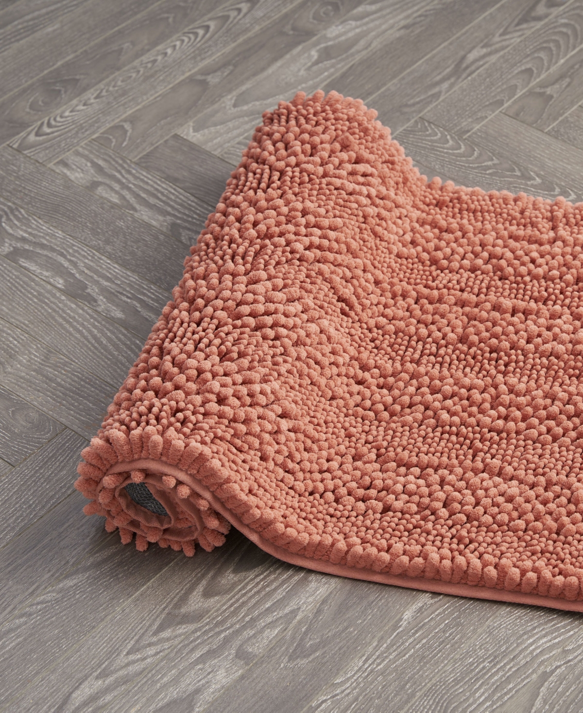 Laura Ashley Astor Chenille Bath Mat, 27" X 45"