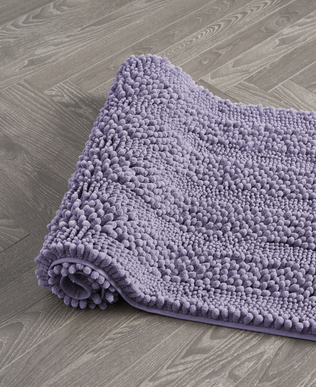Laura Ashley Astor Chenille Bath Mat, 27" X 45"