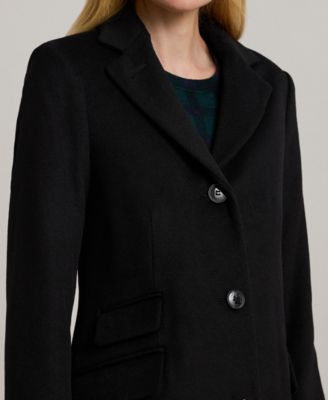 Women's Single-Breasted Walker Coat, 0P-18