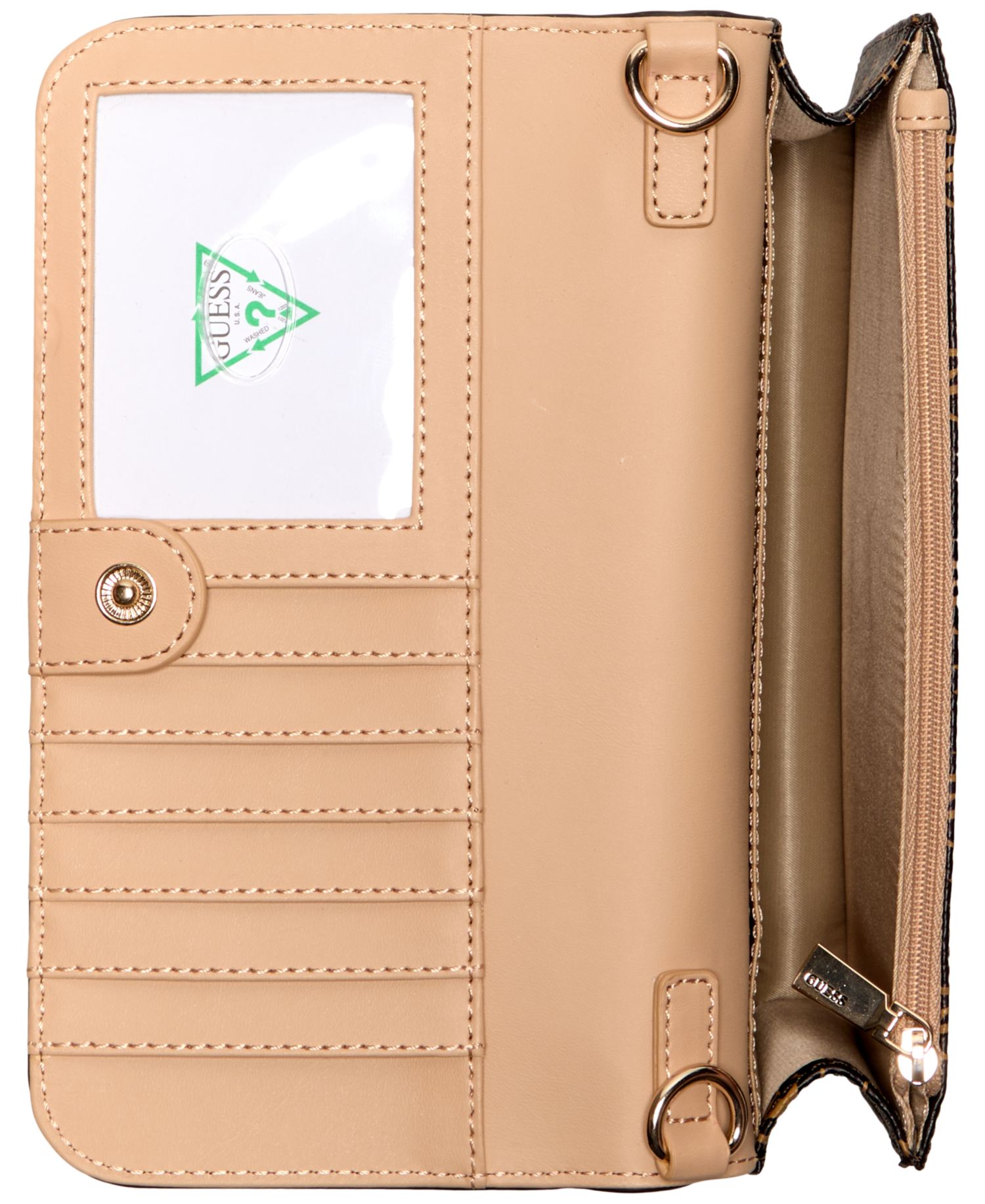 Noelle II Logo Crossbody Flap Bag