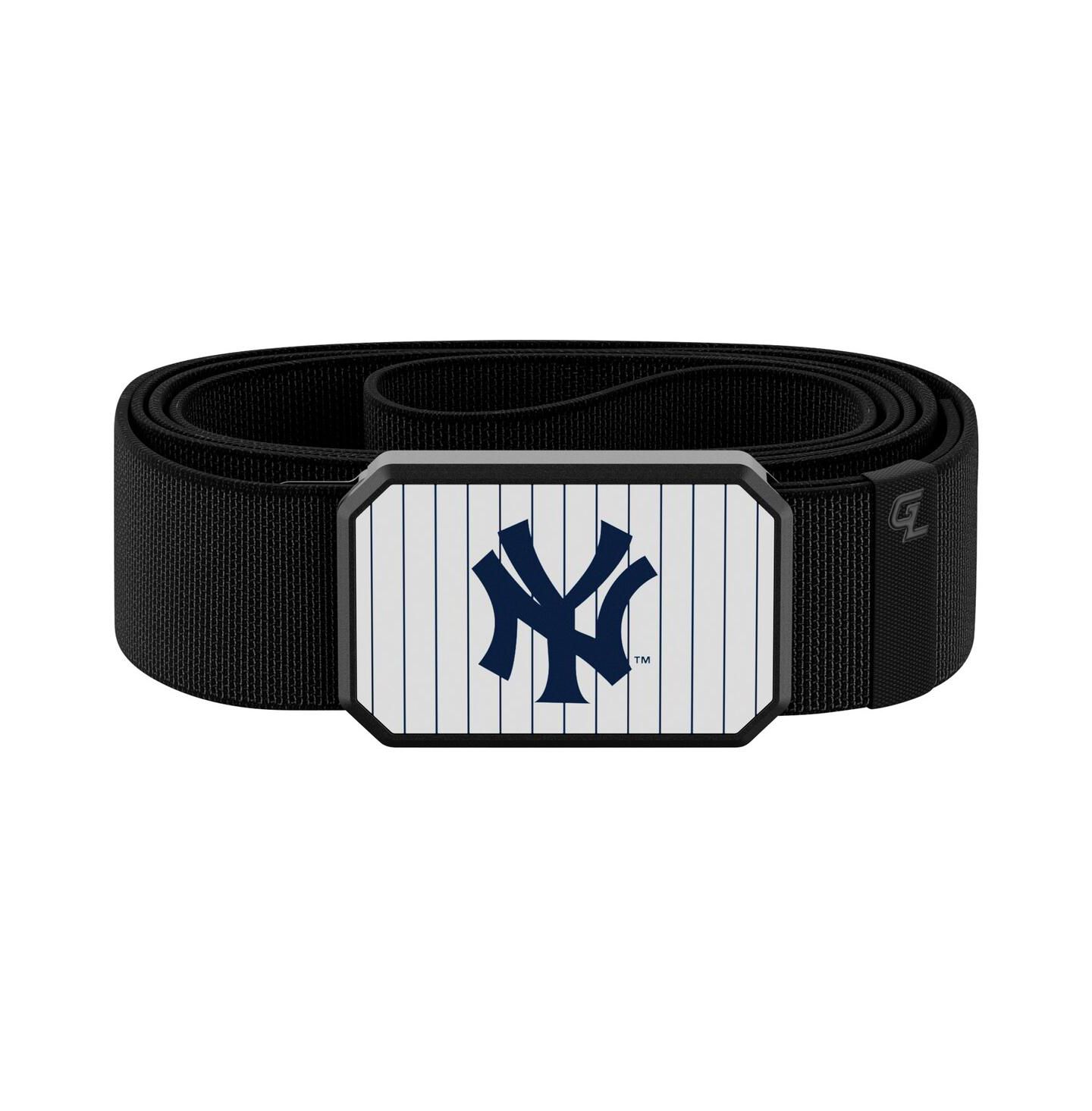 Мужской ремень Groove Life Black New York Yankees Belt with Team Color Buckle Belt — фото 1