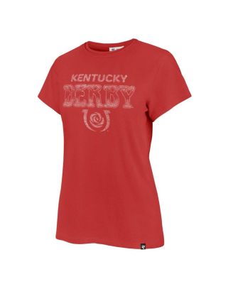 Women's Red Kentucky Derby Frankie T-Shirt