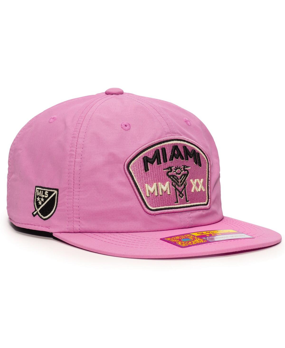 Men's Pink Inter Miami Cf Fiji Adjustable Hat - Pink